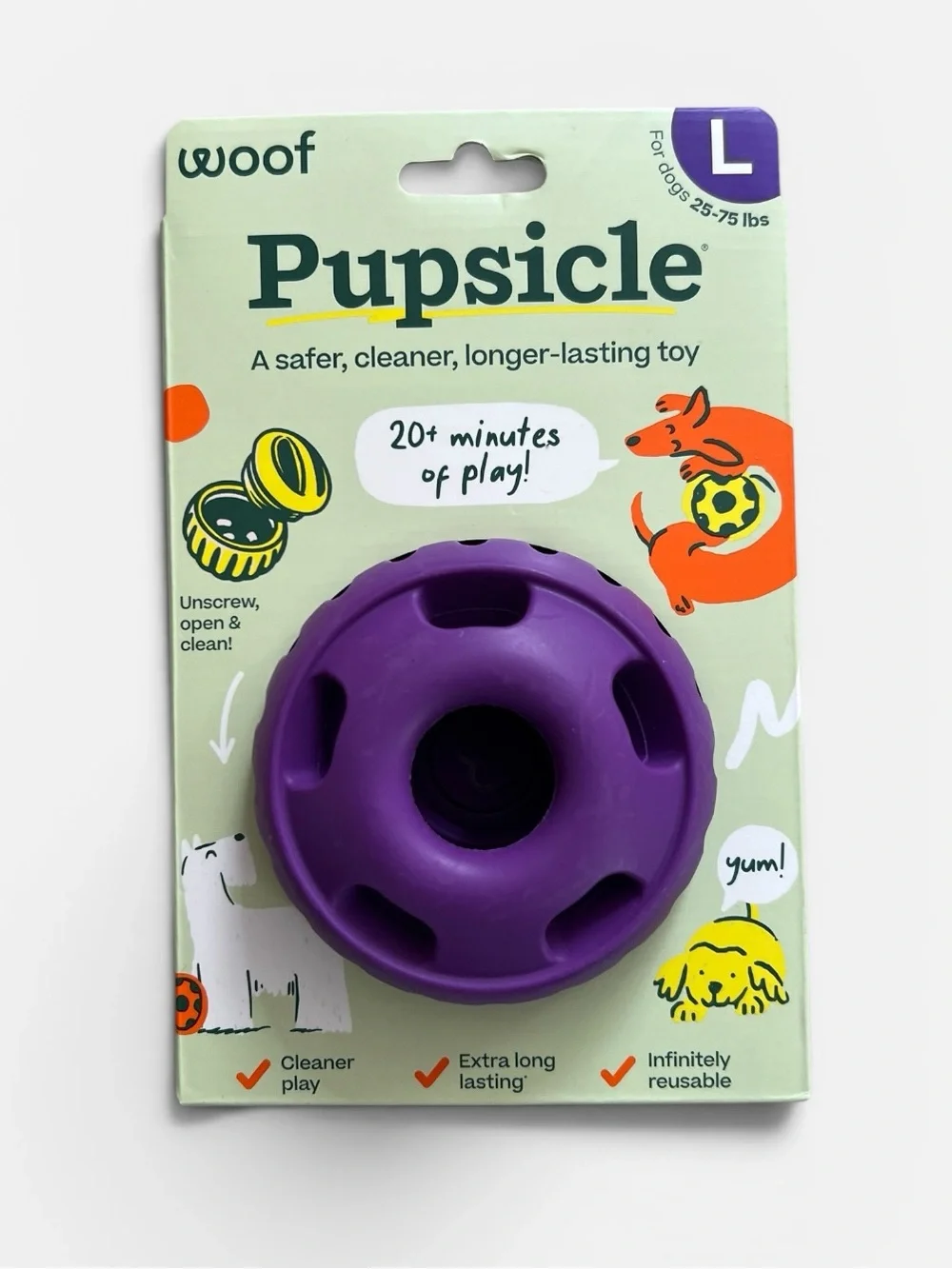 Woof Pet Toy and Treats Bundle-Large
